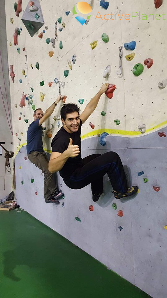 Sport venue Cyprus Federation Climbing Centre KOMOAAP for the team